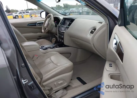 2013 Nissan Pathfinder Platinum from USA, damaged, VIN 5N1AR2MM7DC621609